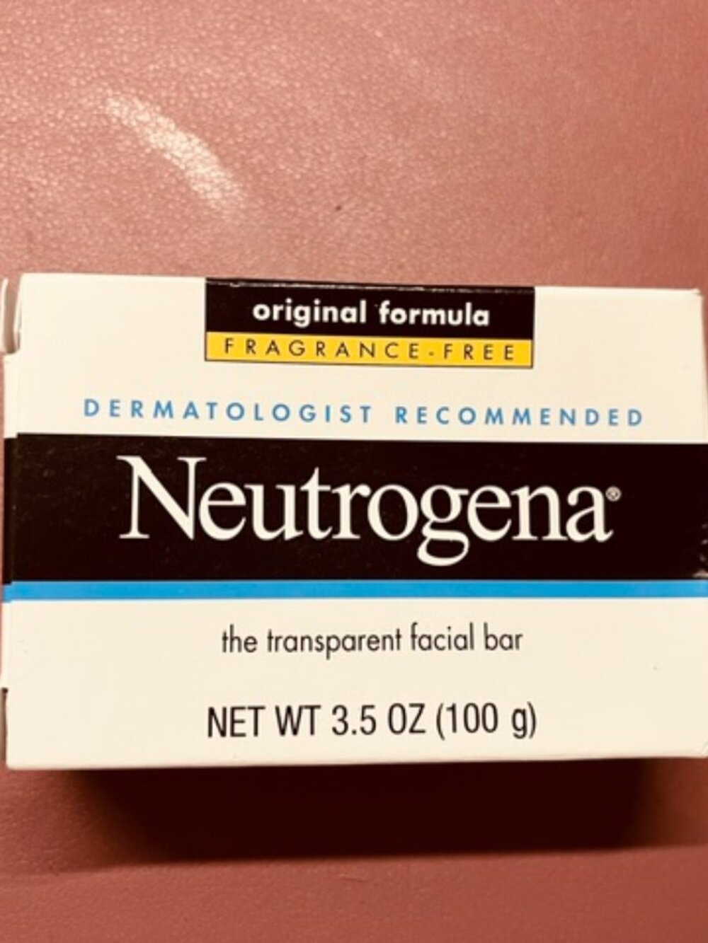 3 - Neutrogena Transparent Facial Bar Soap _ Original Formula